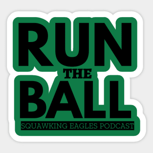 Run the Ball Sticker